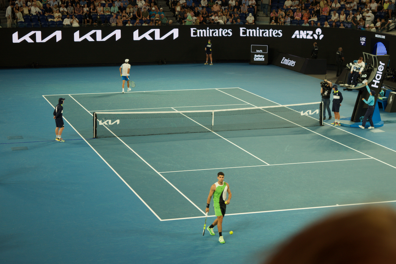 australian open day 1